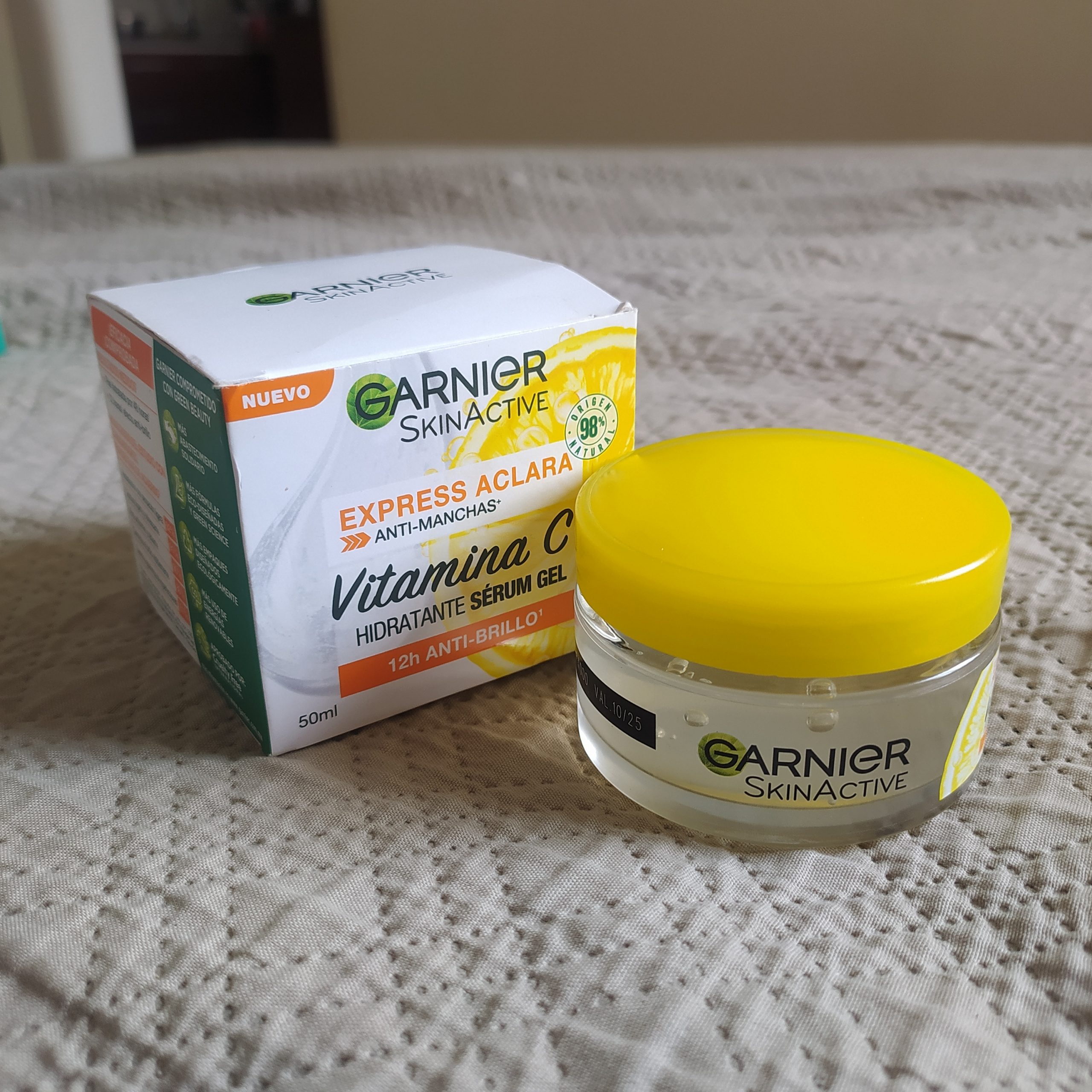 gel hidratante garnier