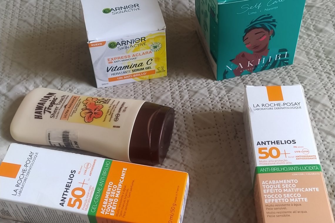 skincare para la playa